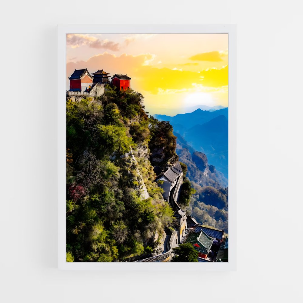 Poster Wudang de mountain – affiche Kung Fu (vue 3)